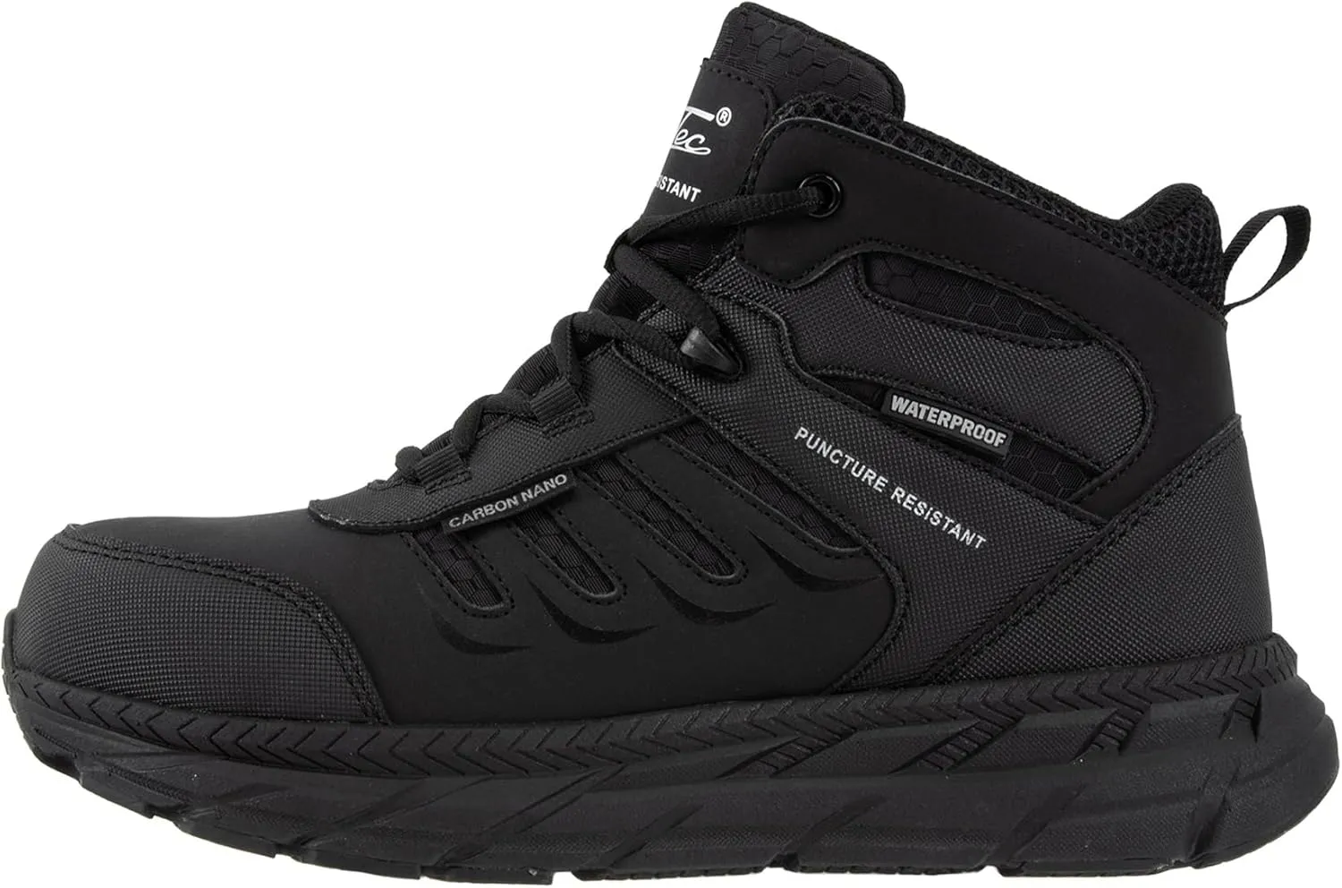 Adtec 6-Inch Ultra Light Waterproof Work Boots for Men, Carbon Nano Toe, Breathable Microfiber Upper, Oil, Slip, and Puncture Resistant, EH Safety Industrial Men’s Boots
