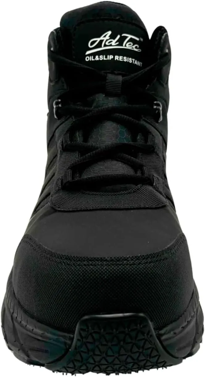 Adtec 6-Inch Ultra Light Waterproof Work Boots for Men, Carbon Nano Toe, Breathable Microfiber Upper, Oil, Slip, and Puncture Resistant, EH Safety Industrial Men’s Boots