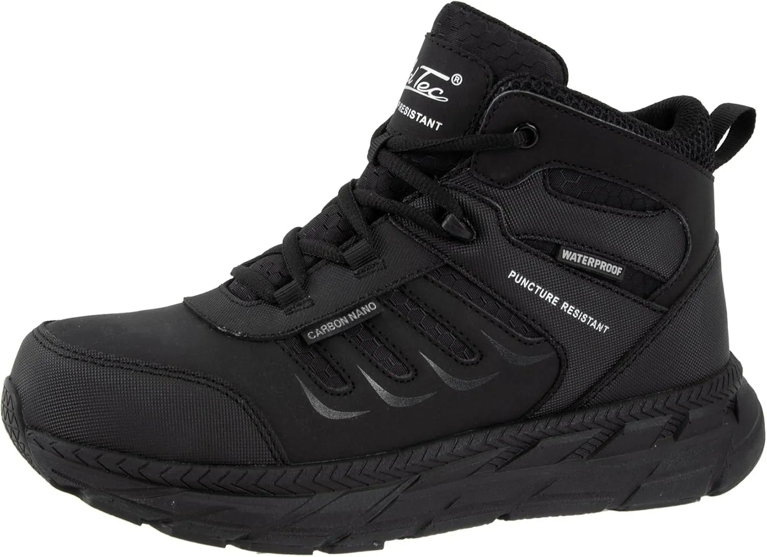 Adtec 6-Inch Ultra Light Waterproof Work Boots for Men, Carbon Nano Toe, Breathable Microfiber Upper, Oil, Slip, and Puncture Resistant, EH Safety Industrial Men’s Boots