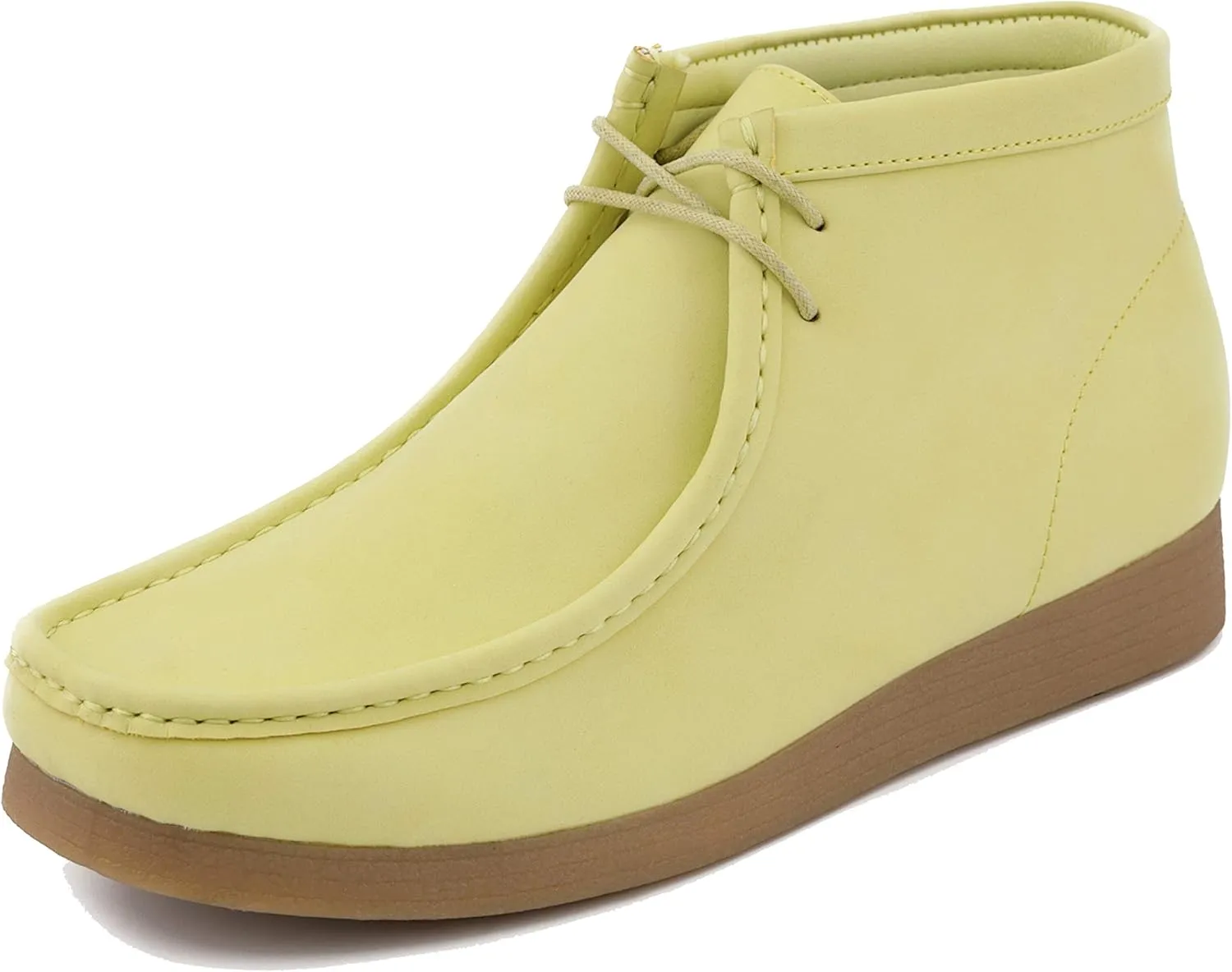 Amali Casual Chukka Boots for Men, High-Top, Lace Up Suede Men's Shoes, Desert Boots with Crepe Rubber Sole