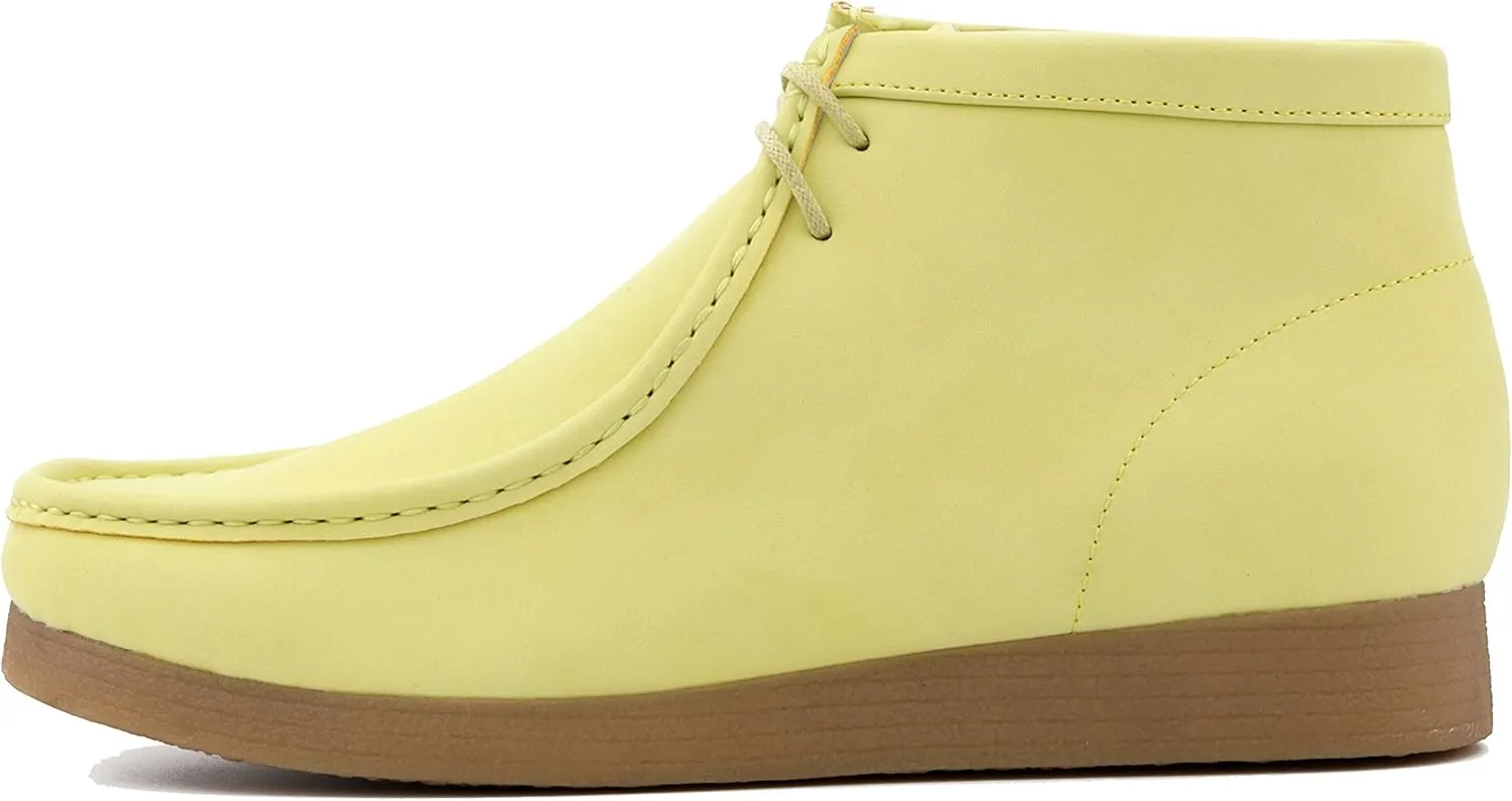 Amali Casual Chukka Boots for Men, High-Top, Lace Up Suede Men's Shoes, Desert Boots with Crepe Rubber Sole
