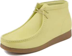 Amali Casual Chukka Boots for Men, High-Top, Lace Up Suede Men's Shoes, Desert Boots with Crepe Rubber Sole