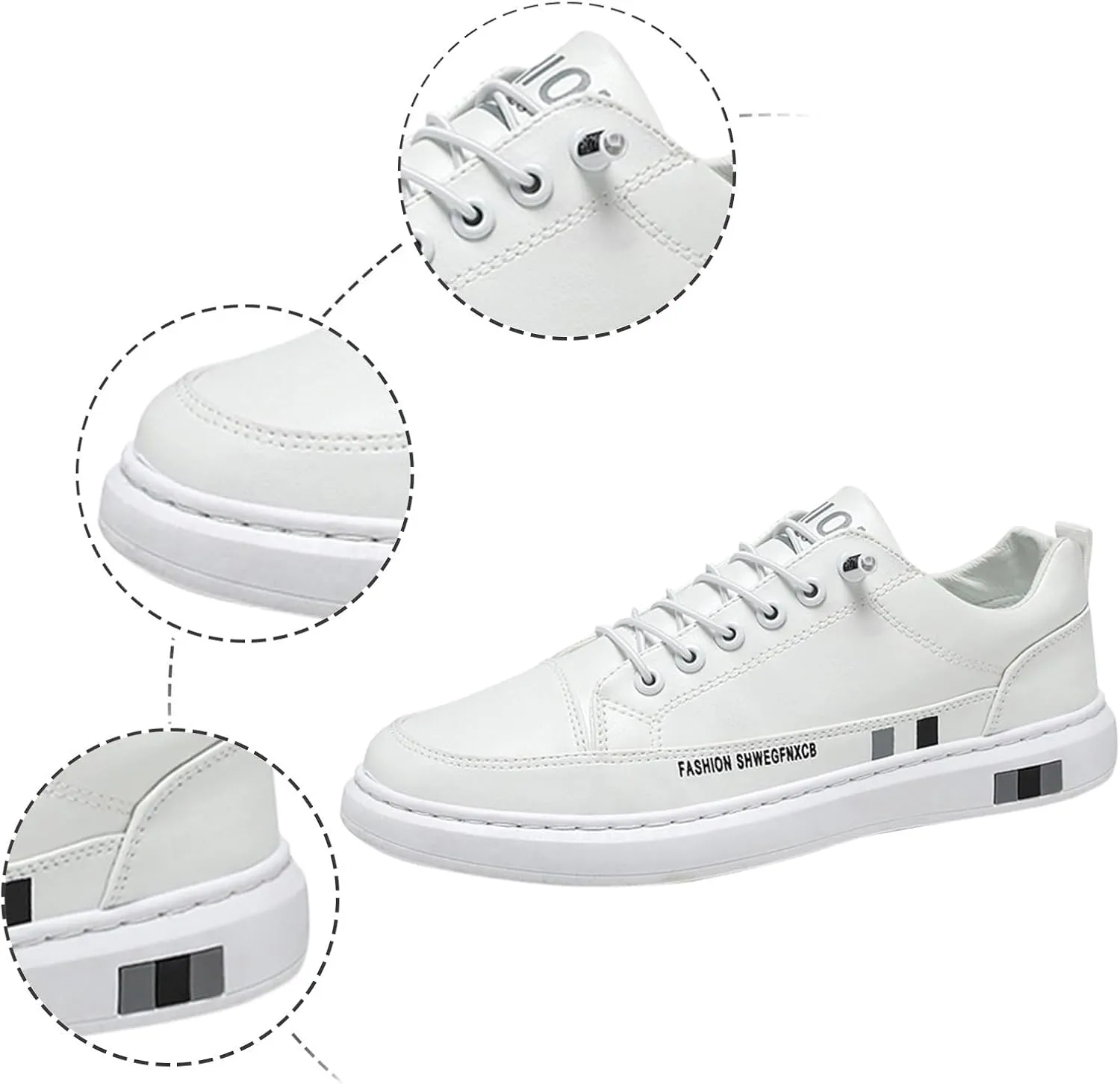 Arch Support Hiking Shoes for Men Comfortable Breathable Stretch Canvas Slip On Sneaker Casual Stretch Sneaker