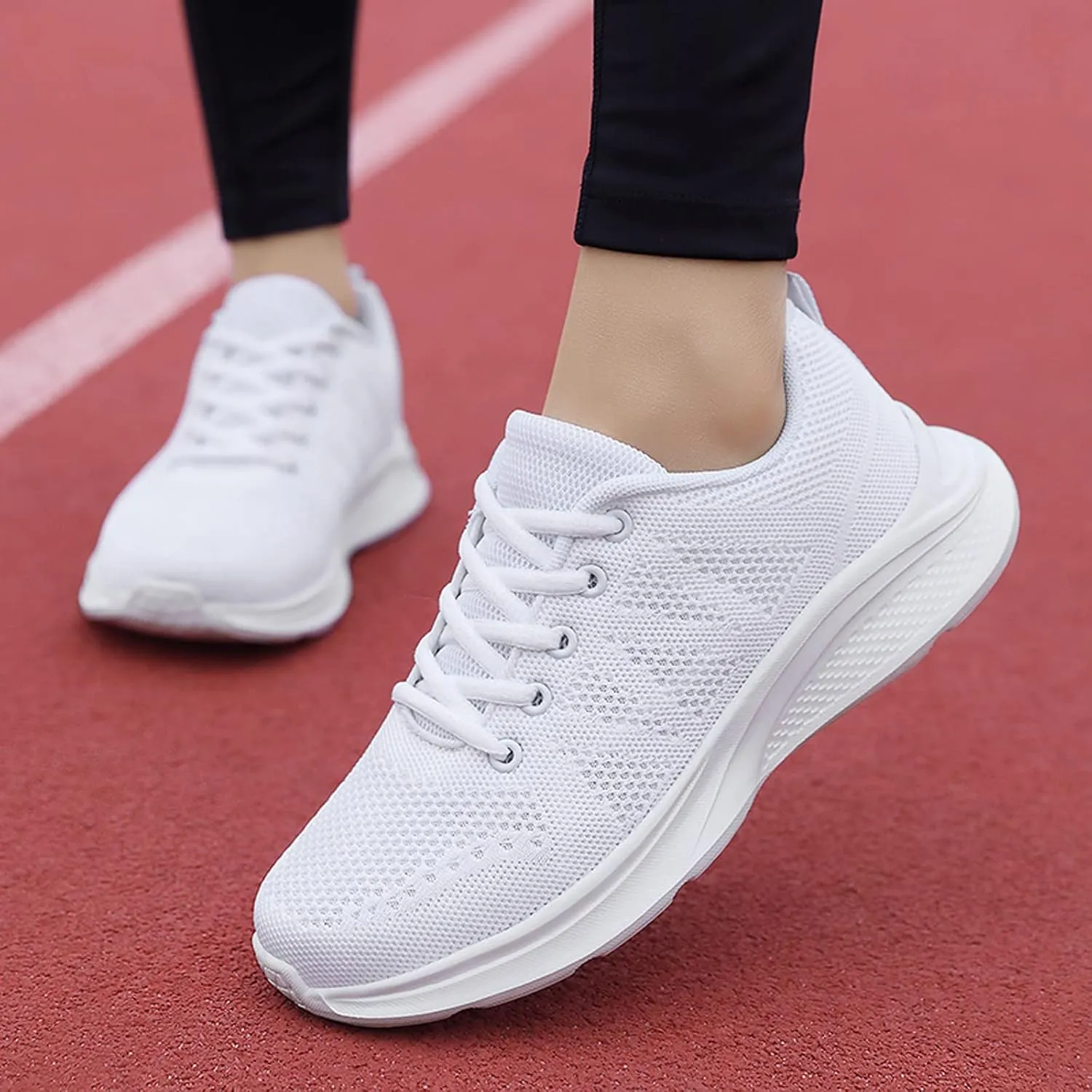 Arch Support Non Slip Minimalist Shoes for Men Comfortable Breathable Lace Up Sneaker Comfortable Stretch Shoes