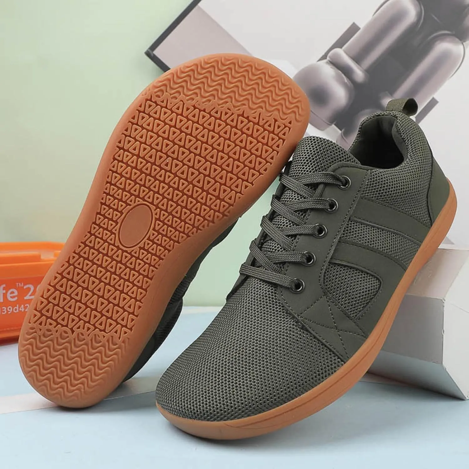 Arch Support Sports Shoes for Men Comfortable Lightweight Casual Walking Shoe Non Slip Work Sport Shoes for Men