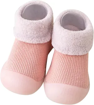 Baby Girl Shoes Children Todller Shoes Baby Boys Girls Non Slip Flat Socks Shoes Lightweight Comfortable Cute Cute B