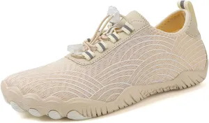 Barefoot Shoes Women Walking Comfortable Summer Shoes Hiking Footwear Barefoot Slip On Water Resistant Wide Toe Box Sneakers Grounded Footwear Zero Drop Low Top Sneakers Lightweight Casual Shoe