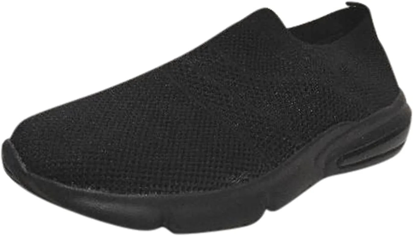 Black Tennis Shoes Women Slip Ons Women's Casual Slip-On Shoes Winter Tennis Shoes Women White Women's Sneakers Size 8 White Zapatos Negros Con Plataforma De Vestir para Mujer