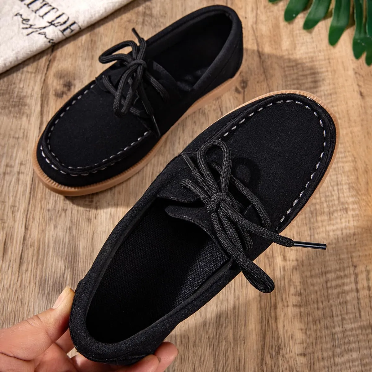 Boys Slip On School Loafers Casual Dress Boat Shoes