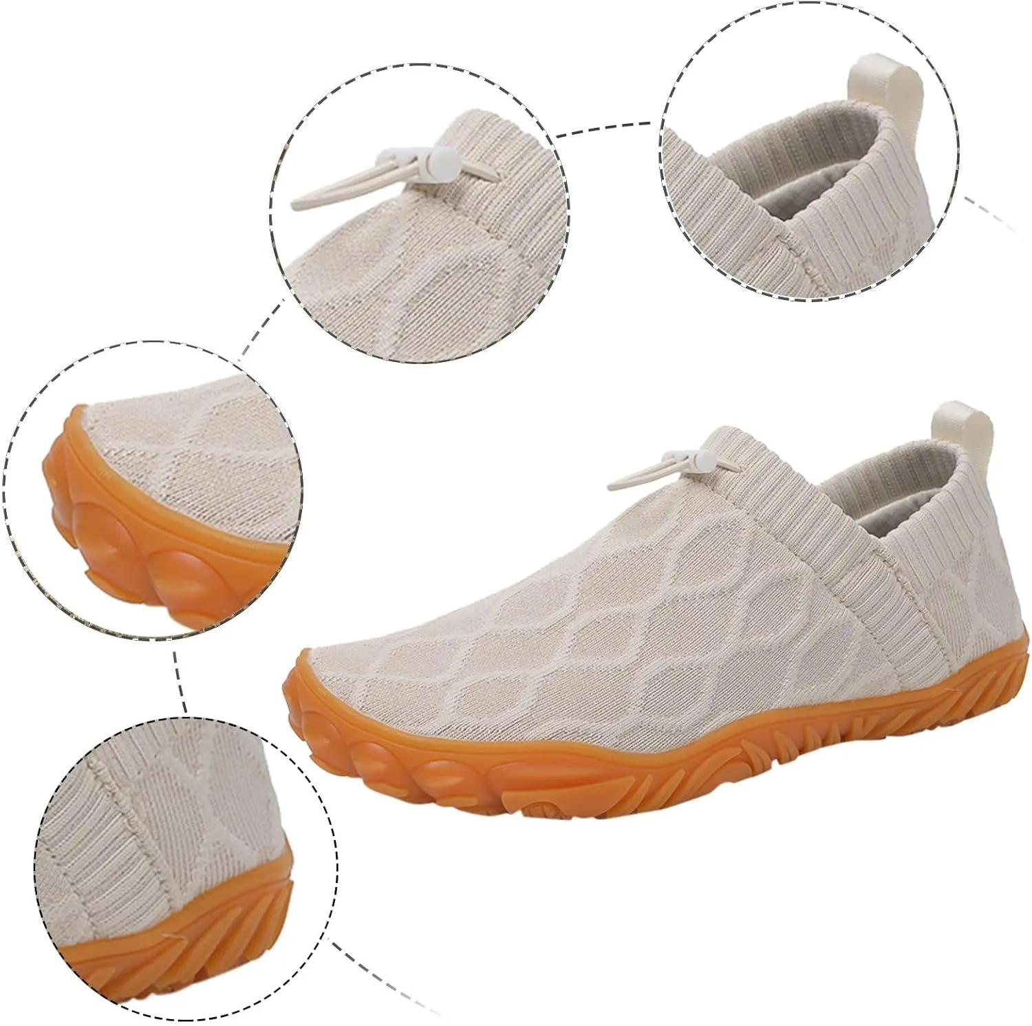 Breathable Dress Sneaker Men's Fashion Casual Shoes A Slip On Lightweight Outdoor Non Slip Thin Sole Flying Woven Lazy