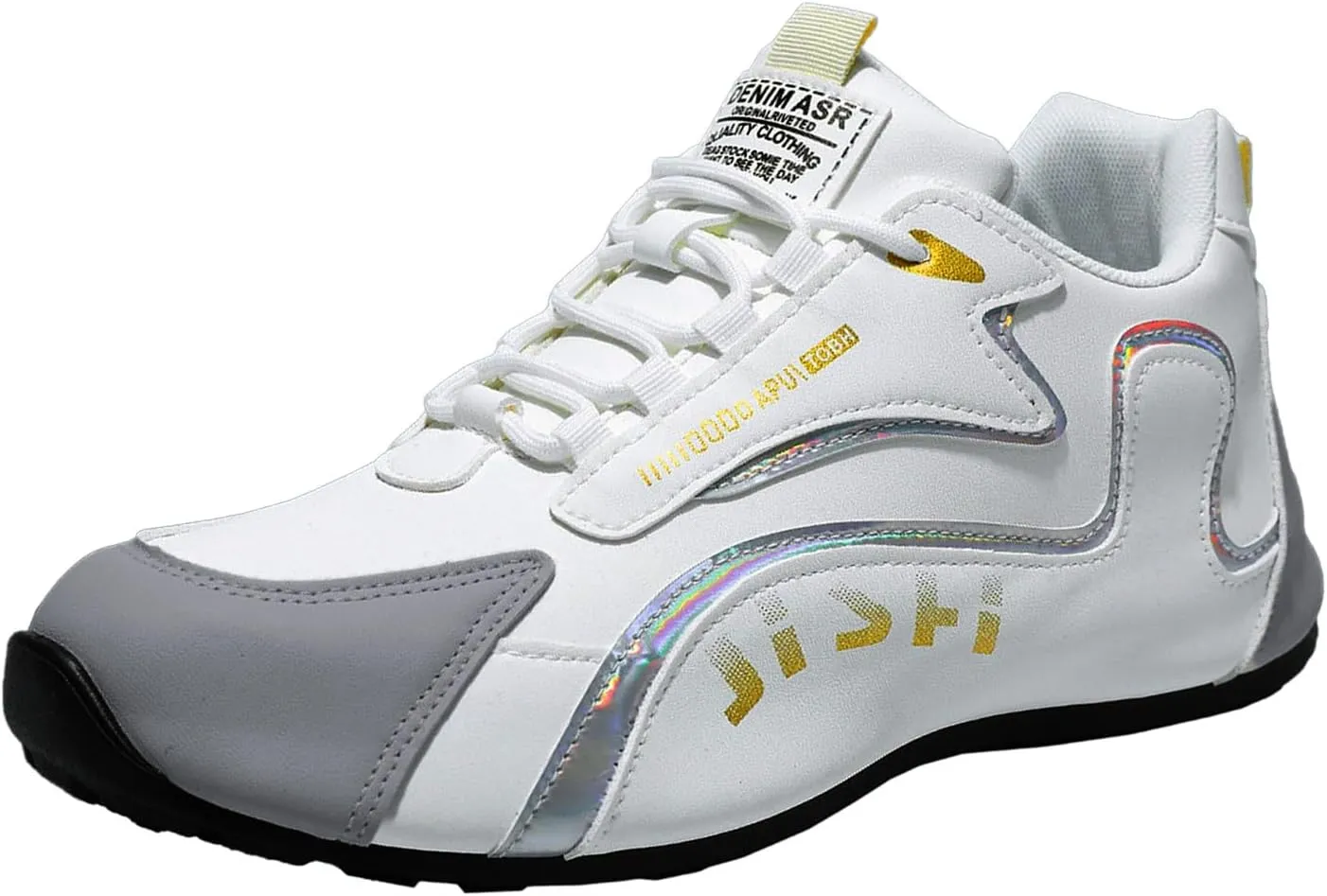 Breathable Dress Sneaker Men's Shoes Casual New Men's Shoes White Fashionable Sports Leather for