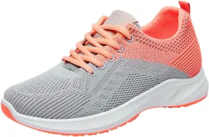 Canbebig Orthopedic Shoes for Women Lightweight Tennis Walking Shoes Mesh Breathable Gym Work Fashion Sneakers with Arch Support