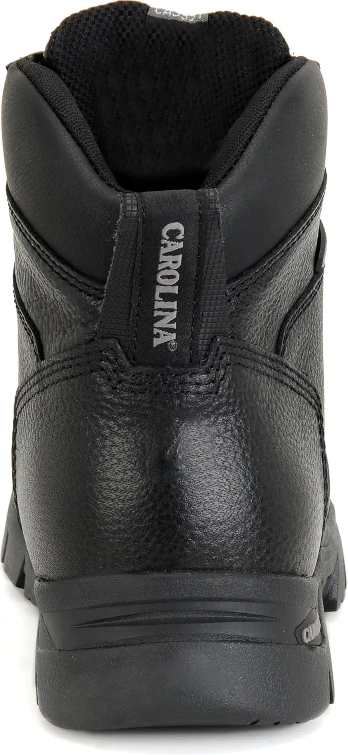 Carolina Circuit 6" Composite Toe Waterproof Work Boots for Men - Leather Upper with EVA Footbed and Oil- & Slip-Resistant Rubber Outsole, EH-Rated