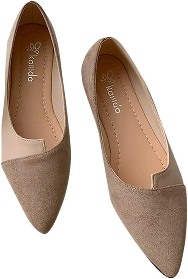 Casual Boat Loafers Shoes for Women Lightweight Walking Flats Women's Loafers Fashion Comfortable Flats