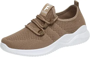 Casual Sneakers for Women Lightweight Breathable Non Slip Mesh Hollow Out Walking Shoes Work Shopping Travel Canvas Shoes Comfortable Sports Workout Gym Sneakers for Running