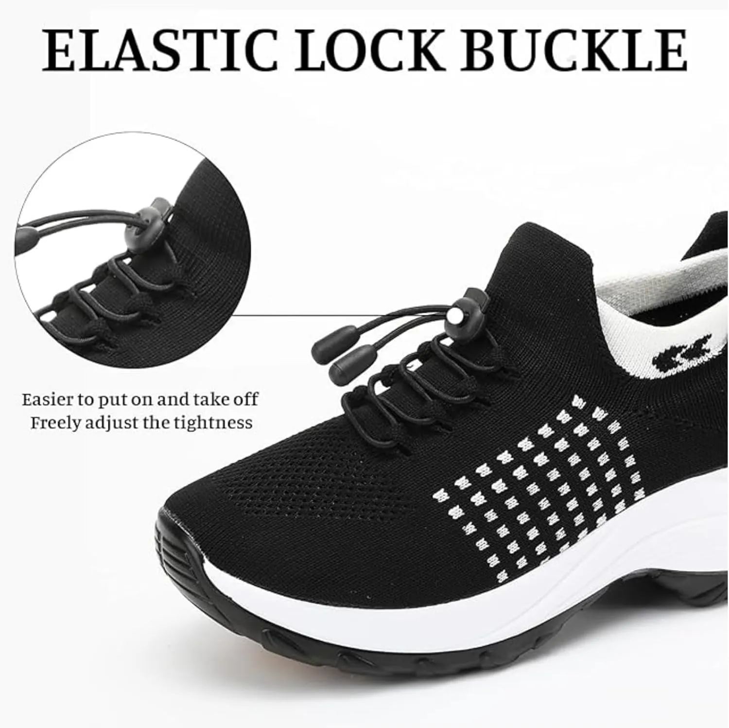Comfort Wear Orthowear Shoes for Women,Orthopedic Walking Sock Sneakers Breathable Comfortable Plantar Fasciitis Mesh Non Slip-On Air Cushion Running Sneakers Comfort Athletic Shoe