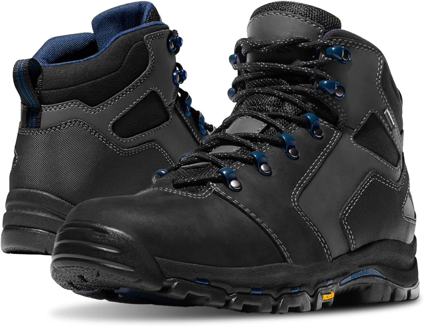 Danner Vicious 4.5 Waterproof Work Boots for Men - Full-Grain Leather with Breathable Gore-Tex Lining, Speed Lace System, and Non Slip Heeled Outsole