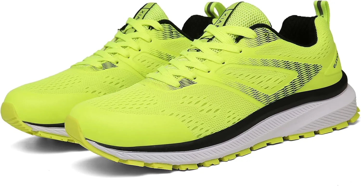 DUORO Mens Walking Shoes Lightweight Breathable Athletic Running Shoes Comfortable Sneakers Trail Running Shoes for Men