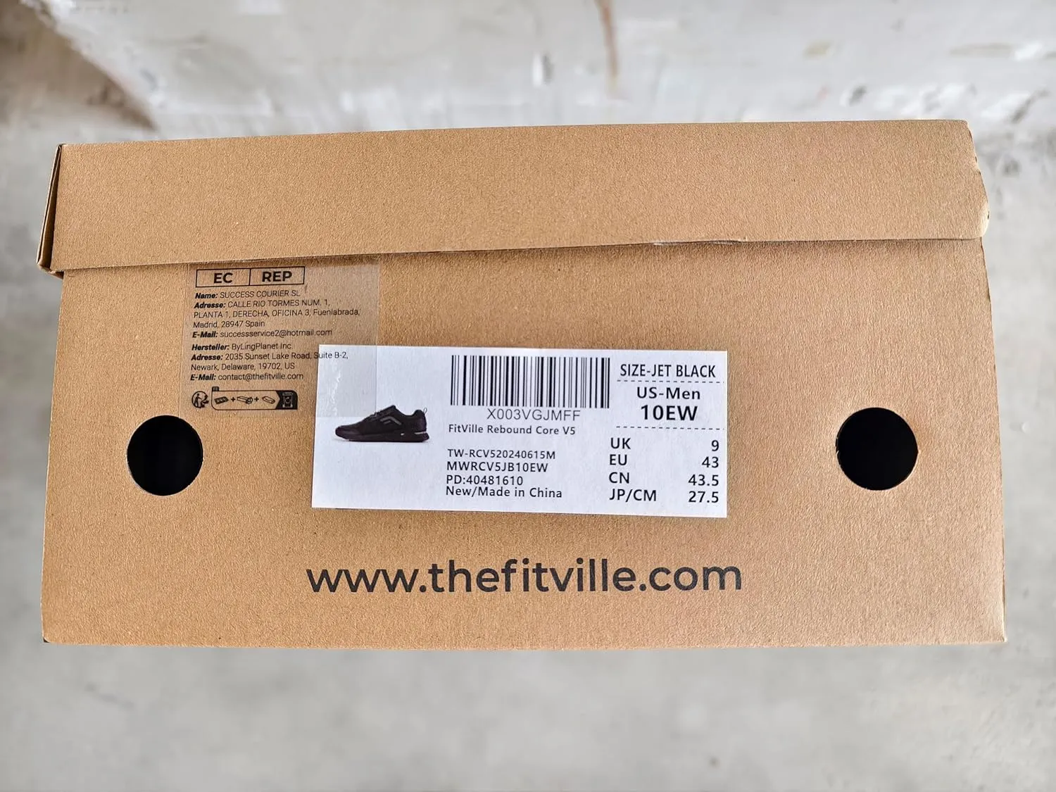 FitVille Extra Wide Work Boots for Men Composite Steel Toe Safety Boots High Top Work Shoes for Men