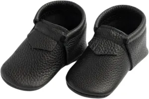Freshly Picked First Pair City Leather Moccasins - Unisex Baby Shoes, Soft Sole, Crib Shoes