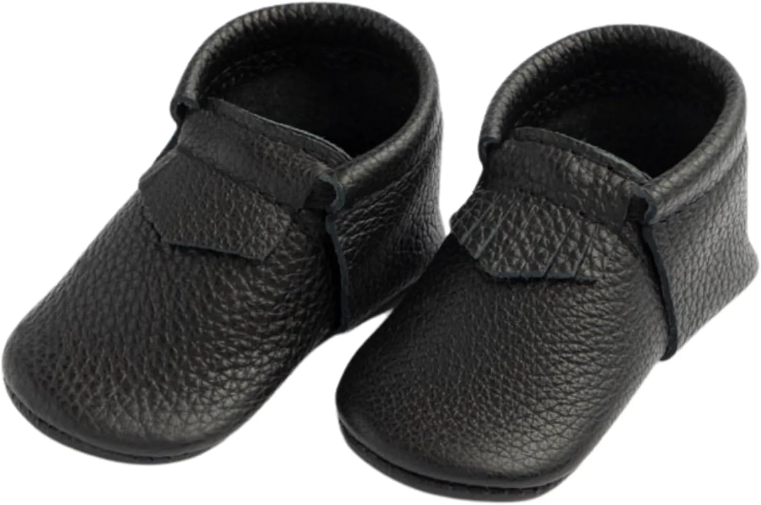 Freshly Picked First Pair City Leather Moccasins - Unisex Baby Shoes, Soft Sole, Crib Shoes