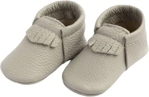 Freshly Picked First Pair City Leather Moccasins - Unisex Baby Shoes, Soft Sole, Crib Shoes