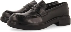 GIOSEPPO Girls' Lanach Moccasin, black, 2.5 Big Kid