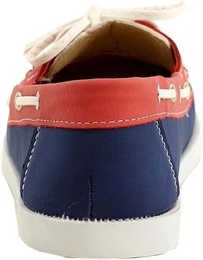 Girl's Fashion Slip On Patriotic Boat Shoes Sz: