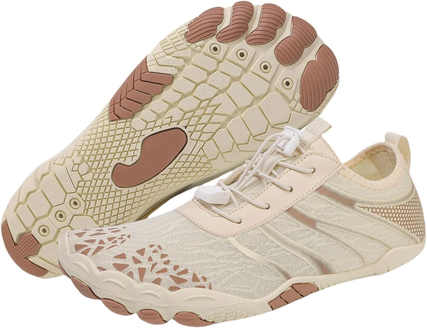 Grounded Barefoot Shoes for Men Women, Toe Shoes with Zero Drop, Non Slip Workout Shoes for Women Mens, Hiking Water Shoes, Barefoot Shoes as Neuropathy Shoes