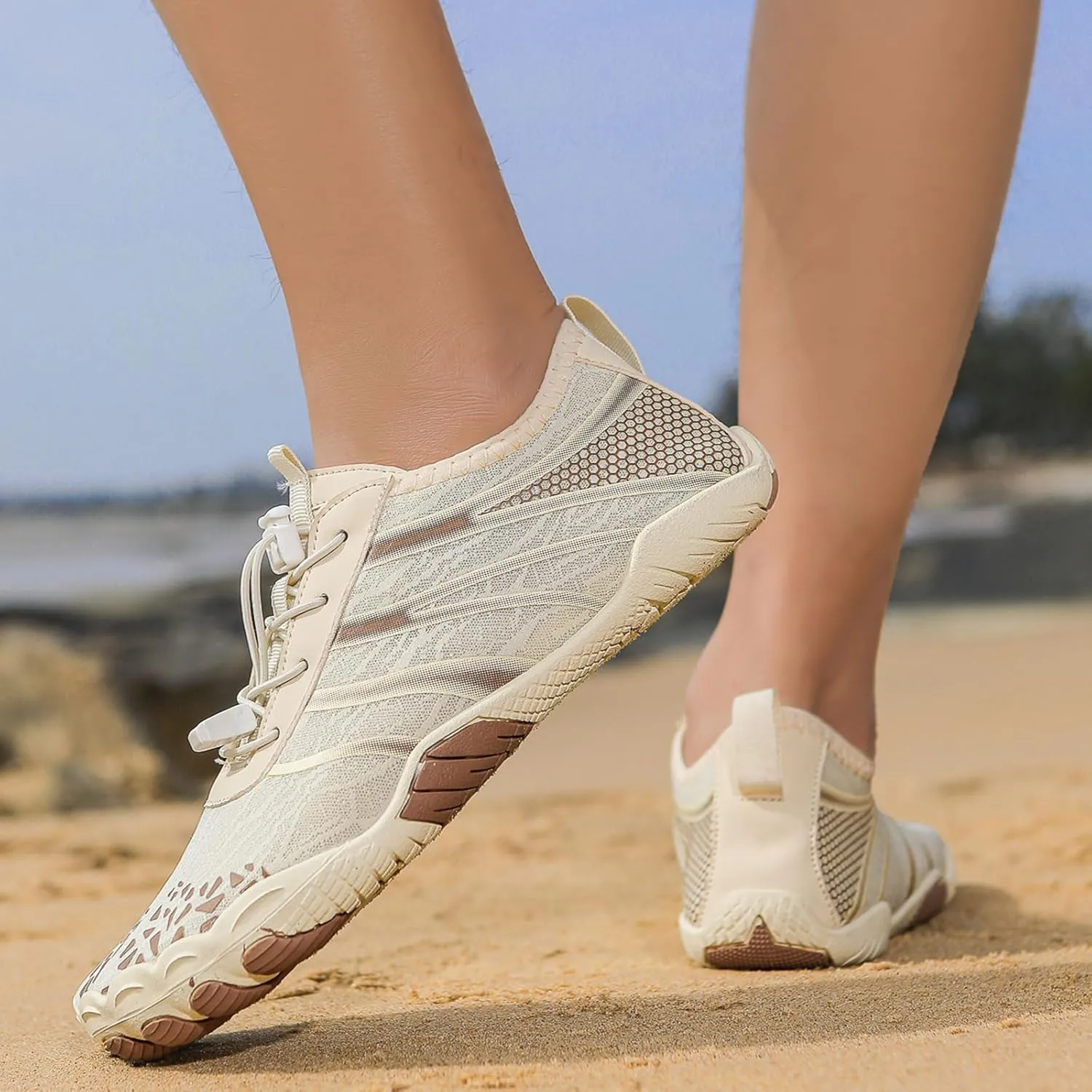 Grounded Barefoot Shoes for Men Women, Toe Shoes with Zero Drop, Non Slip Workout Shoes for Women Mens, Hiking Water Shoes, Barefoot Shoes as Neuropathy Shoes