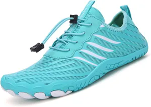 Grounded Footwear for Men Women Summer Lightweight Slip On Quick Dry Barefoot Shoes Sneakers Comfortable Breathable Wide Toe Box Water Shoes Outdoor Hiking Footwear