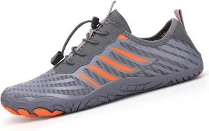 Grounded Footwear for Men Women Summer Lightweight Slip On Quick Dry Barefoot Shoes Sneakers Comfortable Breathable Wide Toe Box Water Shoes Outdoor Hiking Footwear