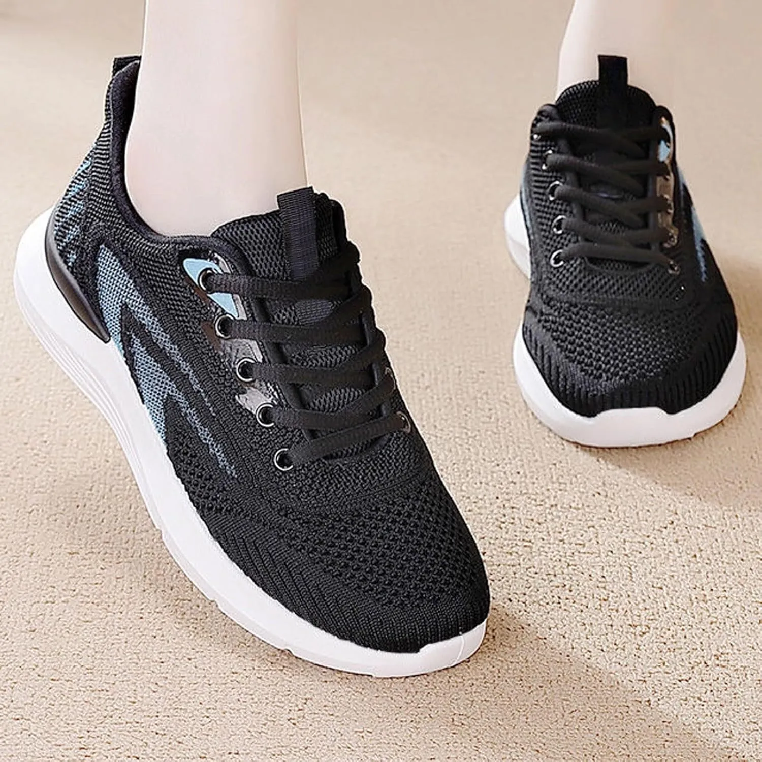 High Top Sneakers for Women 2023 Slip Ons for Women Wide Width Walking Shoes White Platform Slip On Sneakers for Women Women's Running Shoes Breathable Walking Sneakers Women's Athletic Shoes 9 Wide