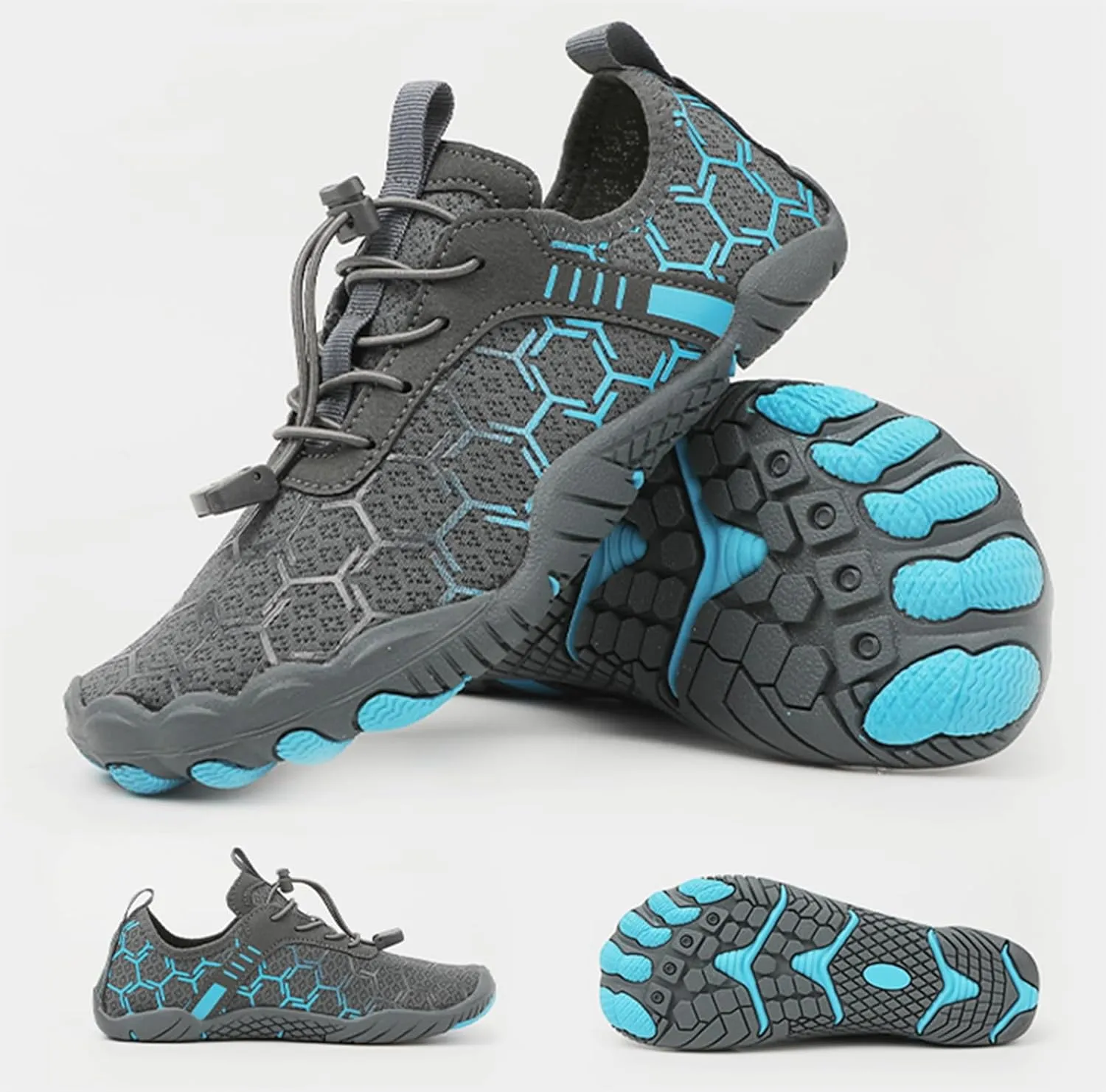 Hike Barefoot Shoes for Women Men Barefoot Shoe with Wide Toe Box Healthy Breathable Non-Slip Athletic Footwear Lightweight