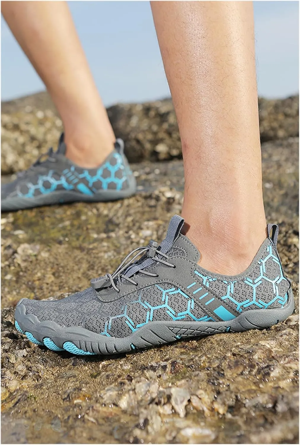 Hike Barefoot Shoes for Women Men Barefoot Shoe with Wide Toe Box Healthy Breathable Non-Slip Athletic Footwear Lightweight