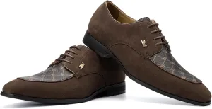 JITAI Mens Oxford Shoes Mens Casual Dress Shoes Lace Up Fashion Shoes