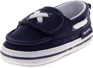 Josmo Baby Infant Loafer Shoes Slipon Closure - Lightweight Boat Shoe for Boys Newborn (Sizes: 2-4 Infants)