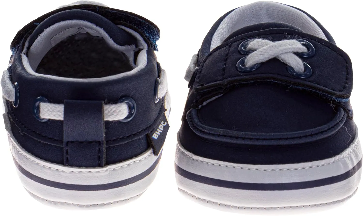 Josmo Baby Infant Loafer Shoes Slipon Closure - Lightweight Boat Shoe for Boys Newborn (Sizes: 2-4 Infants)