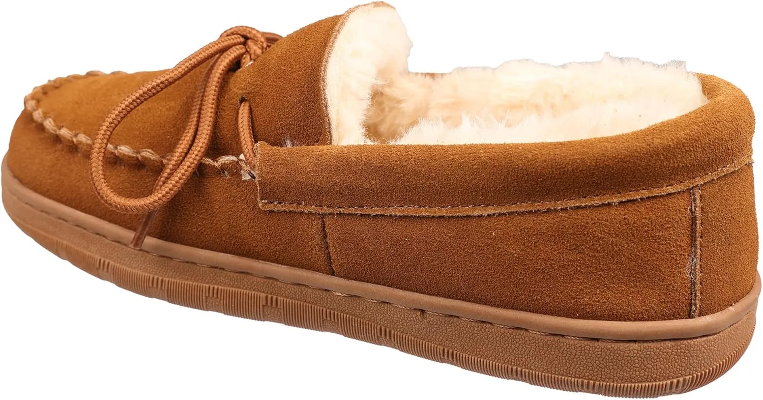 Lamo Women's Lana Moccasins Women - Premium Suede Upper, Luxurious Faux Fur Lining, Ortholite Foam Footbed with Australian Sheepskin, TPR Outsole - New Upgraded Women's Moc