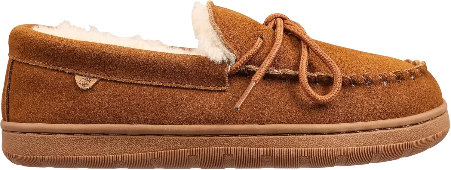 Lamo Women's Lana Moccasins Women - Premium Suede Upper, Luxurious Faux Fur Lining, Ortholite Foam Footbed with Australian Sheepskin, TPR Outsole - New Upgraded Women's Moc