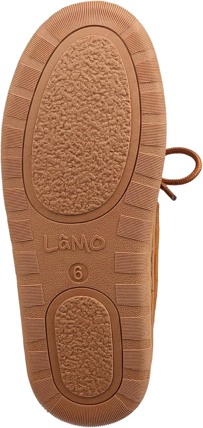 Lamo Women's Lana Moccasins Women - Premium Suede Upper, Luxurious Faux Fur Lining, Ortholite Foam Footbed with Australian Sheepskin, TPR Outsole - New Upgraded Women's Moc