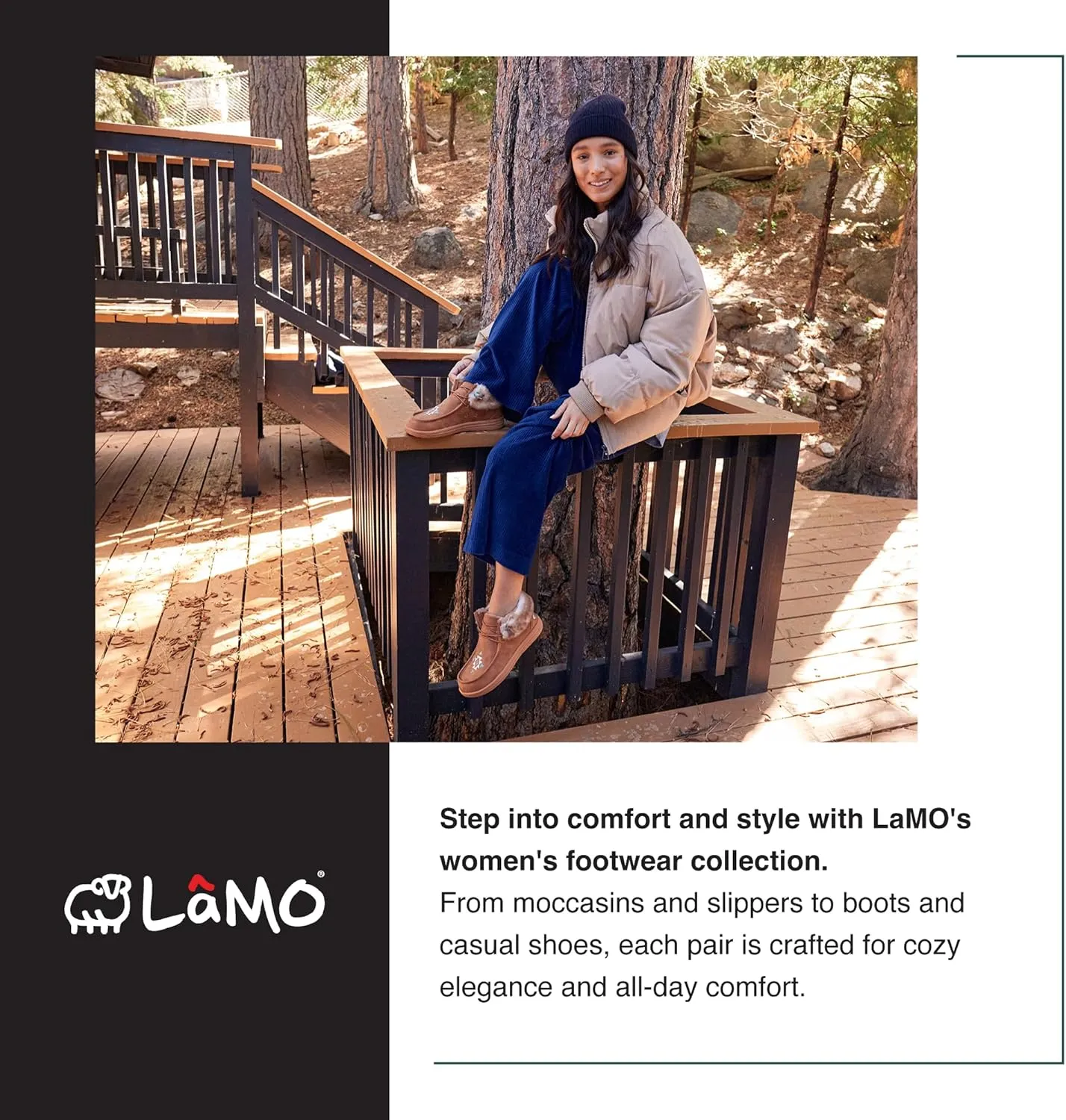 Lamo Women's Lana Moccasins Women - Premium Suede Upper, Luxurious Faux Fur Lining, Ortholite Foam Footbed with Australian Sheepskin, TPR Outsole - New Upgraded Women's Moc