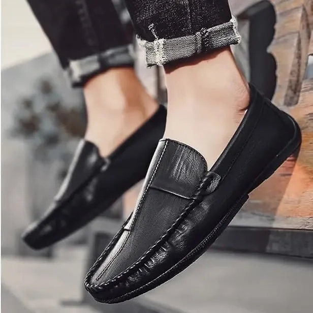 Luxury Business Dress Oxford Men Leather Shoes Spring Autumn Loafers Breathable Office Wedding Shoes for Man