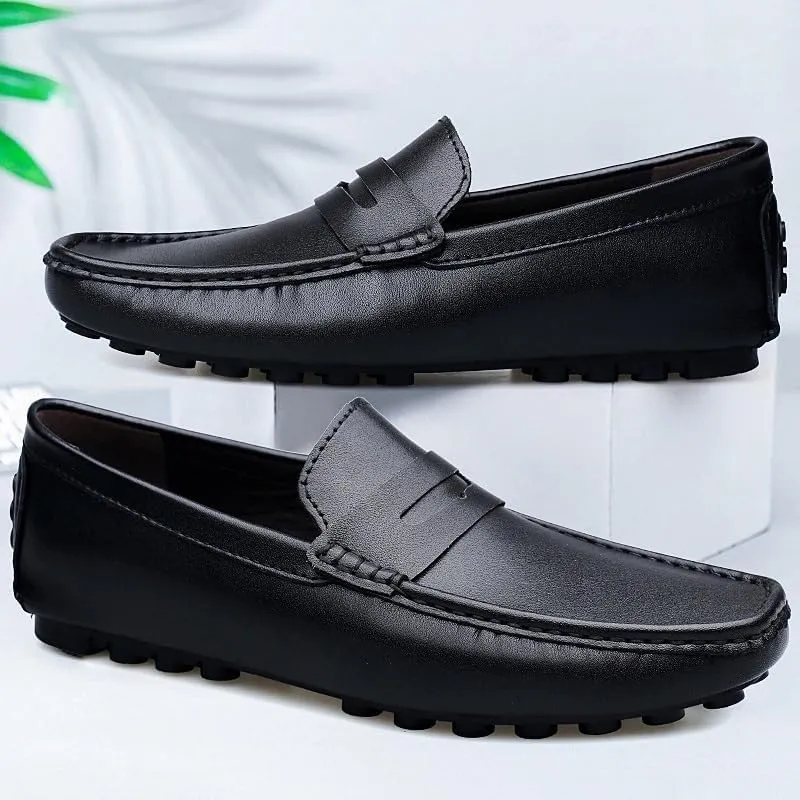Luxury Business Oxford Leather Shoes Men Breathable Rubber Formal Dress Shoes Male Office Wedding Flats Footwear Mocassin Homme