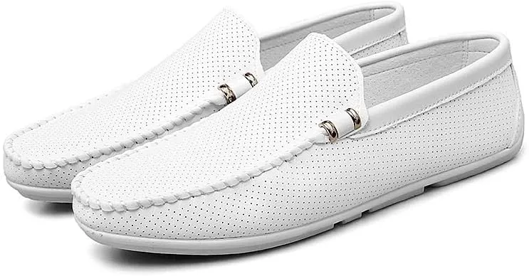 Man Genuin Leather Shoe Driving Slip On Elegant Shoes for Men Footwear Mocassin Man Wedding Shoes Men Loafers Dress Shoe