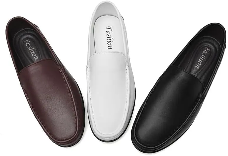 Man Genuin Leather Shoe Driving Slip On Elegant Shoes for Men Footwear Mocassin Man Wedding Shoes Men Loafers Dress Shoe