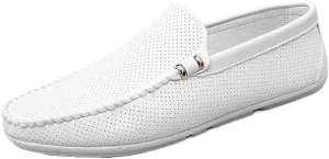 Man Genuin Leather Shoe Driving Slip On Elegant Shoes for Men Footwear Mocassin Man Wedding Shoes Men Loafers Dress Shoe