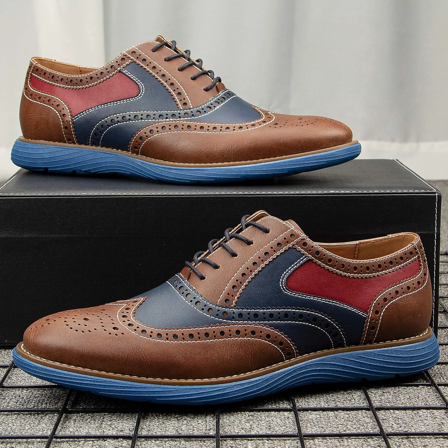 Meijiana Men's Oxford Shoes Casual Shoes for Men Casual Dress Shoes for Men
