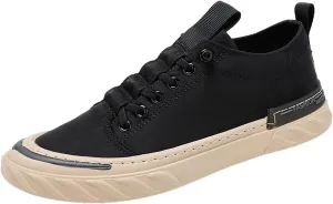 Men Low Top Breathable Casual Sport Shoes Mens Wide Comfortable Dress Shoes Sneaker