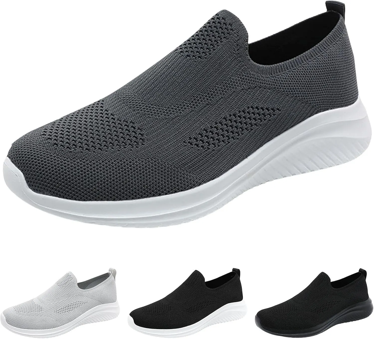 Men Sports Shoes Fashionable New Pattern Simple Solid Color Comfortable Flat Bottom Shoes Mens Sneaker